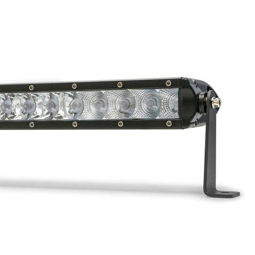  Dv8 Offroad Single Row Led Light Bar With Chrome Face - 30" 