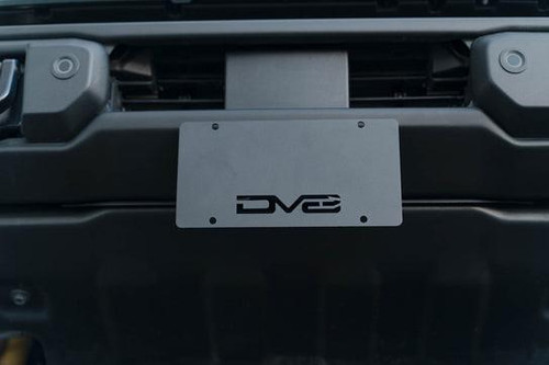 Dv8 Offroad 21-24 Ford Bronco Front License Plate Relocation Bracket   Dv8 Offroad 21-24 Ford Bronco Front License Plate Relocation Bracket