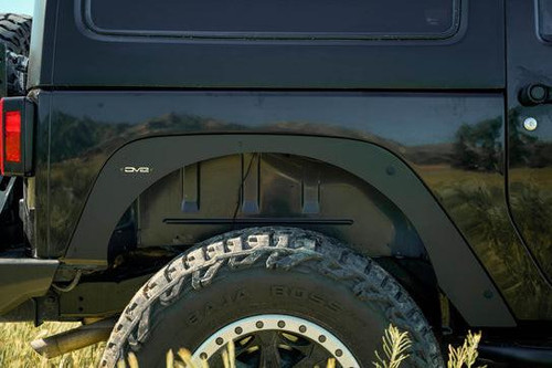  Dv8 Offroad 07-18 Jeep Wrangler Jk Fender Flare Deletes - Front & Rear 
