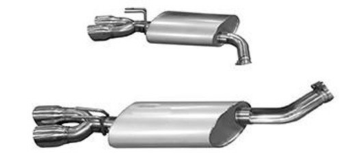  Kooks 14-17 Chevy Ss Axleback Exhaust System - Quad Polished Tips 
