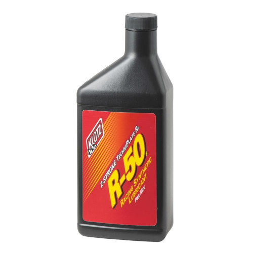  Klotz R-50 Racing Techniplate Synthetic 2-Stroke Pre-Mix Oil - Pint (Case Of 10) 
