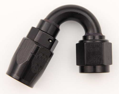 XRP-XTREME RACING PROD. Xrp-Xtreme Racing Prod. #12 150 Deg Dbl Swivel Hose End Black 