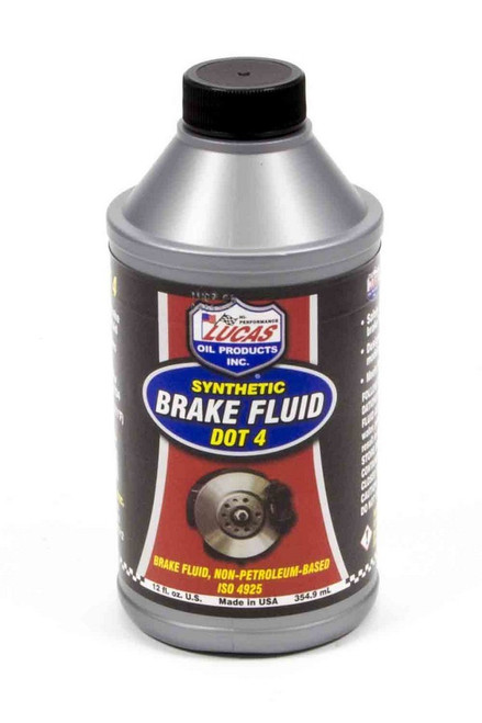 Lucas Oil Synthetic Dot 4 Brake Fluid - 12Oz