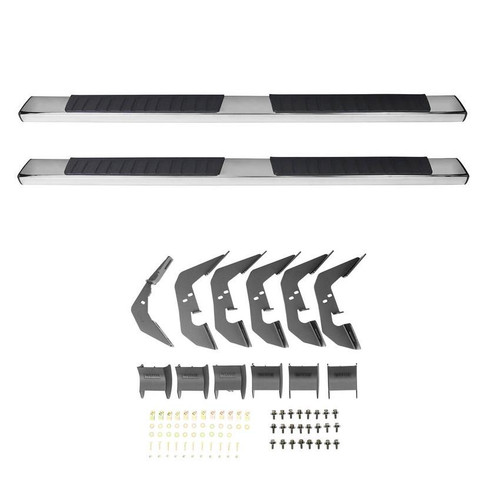 WESTIN Westin 07-19 Gm Double/Extended Cab Pickup R7 Stainless Steel Nerf Bars 