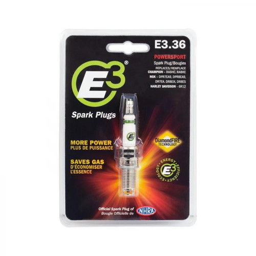 E3 Spark Plugs Powersport Spark Plug E3.36 (Sold Individually)   E3 Spark Plugs Powersport Spark Plug E3.36 (Sold Individually)