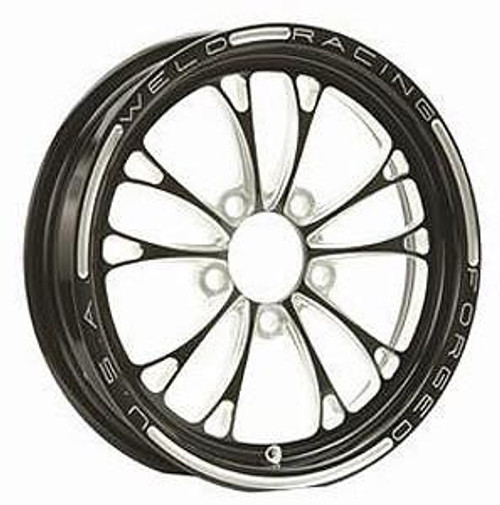 WELD RACING Weld Racing Black V-Series Frontrunner 17X4.5 / 5X4.75 / -13 Offset 