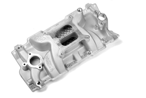 Weiand 55-86 Chevy 262-400 Small Block Speed Warrior Intake Manifold - Non Egr