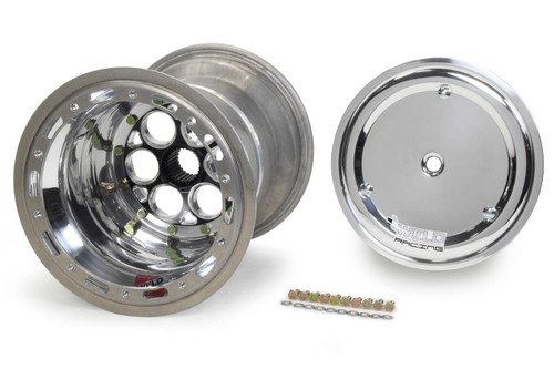 WELD RACING Weld Racing Magnum Micro Sprint 10X12 / 27-Spline / 3" Backspace With Beadlock & Cover 