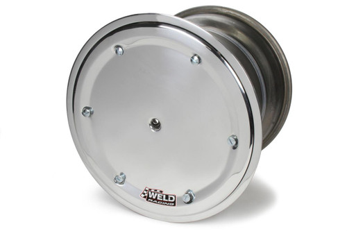 WELD RACING Weld Racing Wide 5 Xl 15X14 / 5X10.25 / 4" Backspace Polished Shell With Outer Beadlock & Cover 