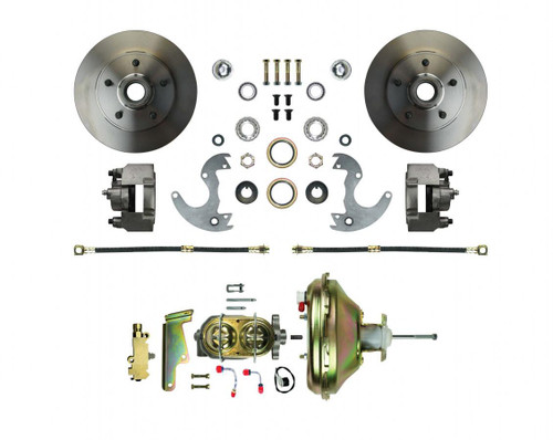 The Right Stuff 64-74 Gm A/F/X Body Front Power Disc Brake Conversion For Factory 14" Wheels   The Right Stuff 64-74 Gm A/F/X Body Front Power Disc Brake Conversion For Factory 14" Wheels