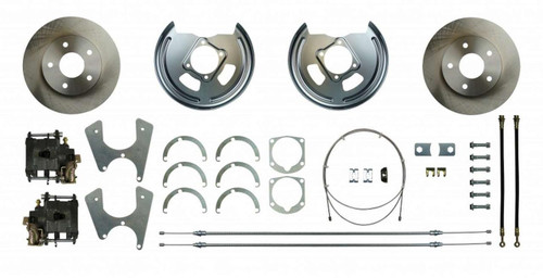  The Right Stuff 55-64 Chevy Bel Air With Non C-Clip Axle Rear Disc Brake Conversion Kit 