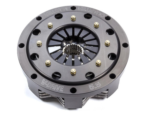 QUARTER MASTER Quarter Master 5.5In V-Drive Clutch 3 Disc 1-5/32In X 26 Spl 