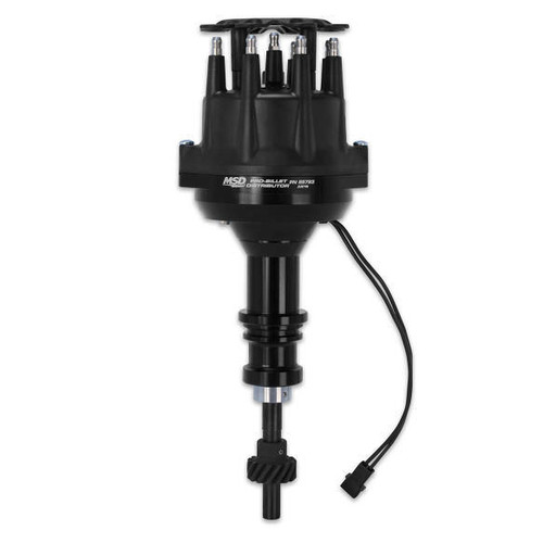 Msd Ignition Ford 302 Small Diameter Pro Billet Distributor - Black