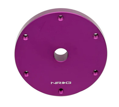  NRG Thrustmaster Short Hub Steering Wheel Adapter - Purple 