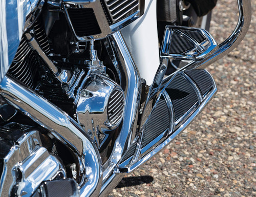 Kuryakyn Phantom Brake Pedal Pad - Chrome