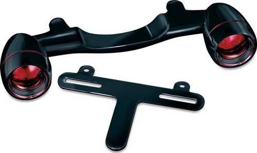 Kuryakyn Bullet Light Rear Turn Signal Bar - Black   Kuryakyn Bullet Light Rear Turn Signal Bar - Black