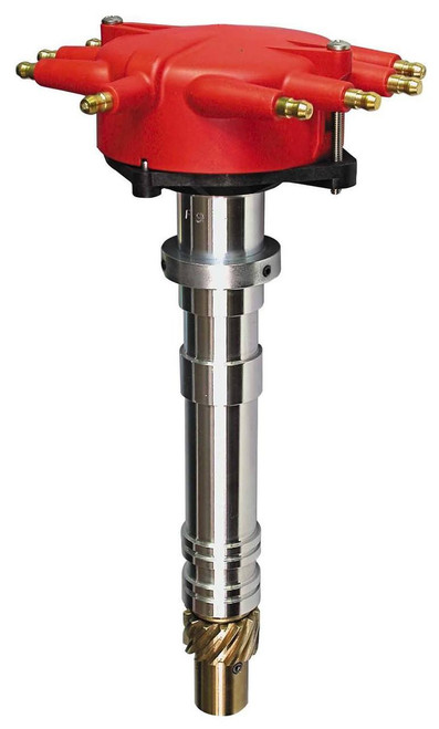 MSD IGNITION Msd Ignition Chevy V8 Super Tall Block Crab Cap Distributor 