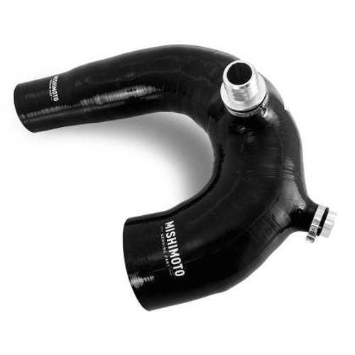  Mishimoto 2016+ Polaris Rzr Xp Turbo Silicone Intake J-Tube - Black 