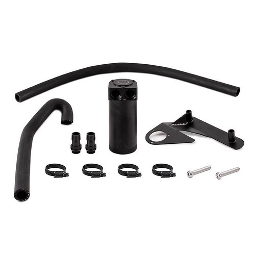  Mishimoto 16-19 Nissan Titan Xd Baffled Oil Catch Can Kit - Black 