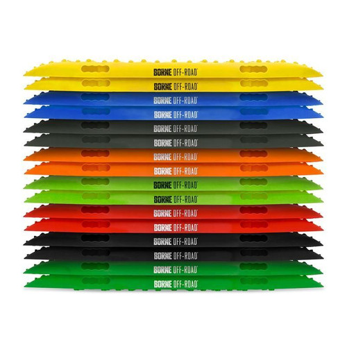  Mishimoto Borne Off-Road Traction Board Set - Od Green 