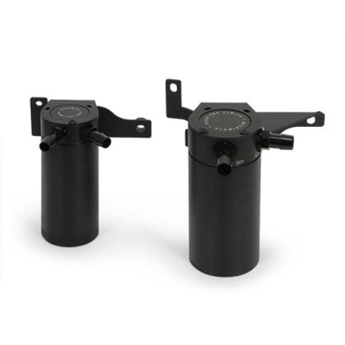 Mishimoto 11-14 Ford F-150 Ecoboost 3.5L Baffled Oil Catch Can Kit - Black   Mishimoto 11-14 Ford F-150 Ecoboost 3.5L Baffled Oil Catch Can Kit - Black