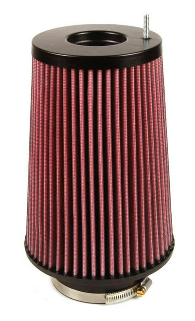  K&N High-Flow Original Universal Air Filter - 4"Flg, 6-5/8"B, 5-1/4"T, 9-1/2"H, Offset Stud & 23/32"Hole 