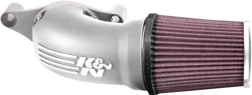  K&N Harley Davidson Performance Silver Cold Air Intake System - 57-1139S 