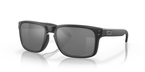  Oakley Holbrook Sunglasses - Matte Black Frame - Prizm Black Polarized Lenses 