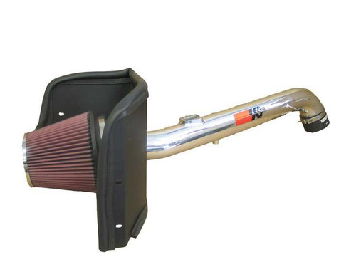  K&N 05-23 Toyota Tacoma 2.7L Cold Air Intake System - Polished Aluminum 