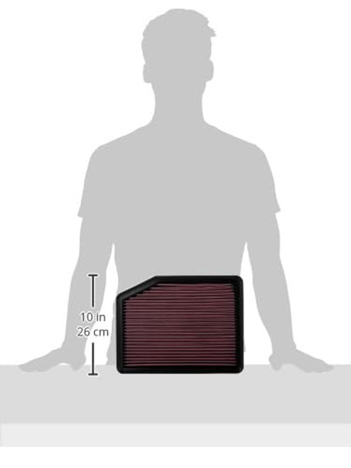 K&N 18-24 Jeep Wrangler Jl Drop In Performance Air Filter