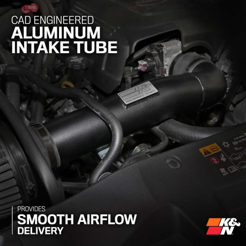 K&N 09-14 Gm 5.3L/6.2L Truck/Suv Dryflow Cold Air Intake System