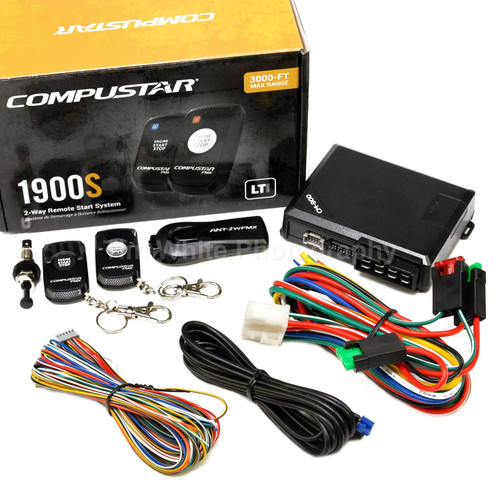 Compustar 1-Button 2-Way, 3000' Remote Start System, Blade Ready,