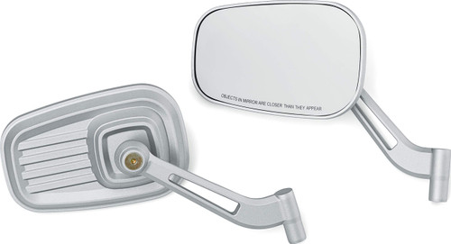 Kuryakyn Dillinger Mirrors - Silver