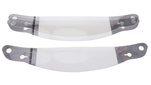 Racing Optics 2 Mil Laminated Tearoffs Xstack™ 10 (Clear) - 10218C