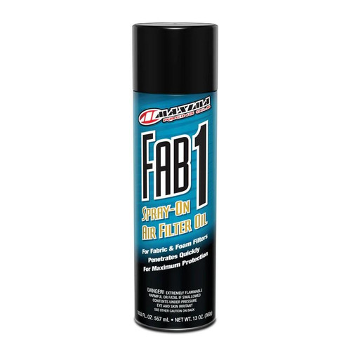 MAXIMA RACING OILS Maxima Racing Oils Fab-1 Spray-On Air Filter Oil - 13Oz 
