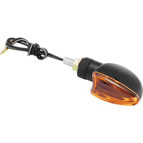Bikemaster V-Shape Marker Light - Black/Amber