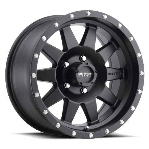  Method Wheels Mr301 The Standard (Matte Black) - 15X7 / 5X5.5 / -6 Offset 