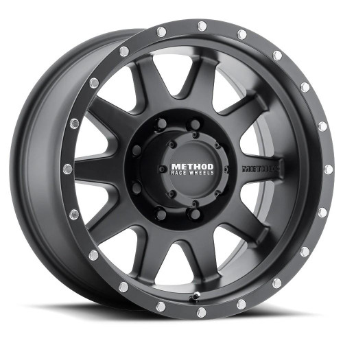  Method Wheels Mr301 The Standard (Matte Black) - 17X8.5 / 8X6.5 / +25 Offset 