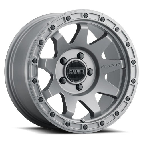  Method Wheels Mr317 Titanium - 17X8.5 / 5X5 / 0 Offset 