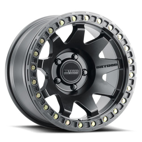  Method Wheels Mr108 Beadlock Matte Black - 17X9 / 5X5 / -44 Offset 
