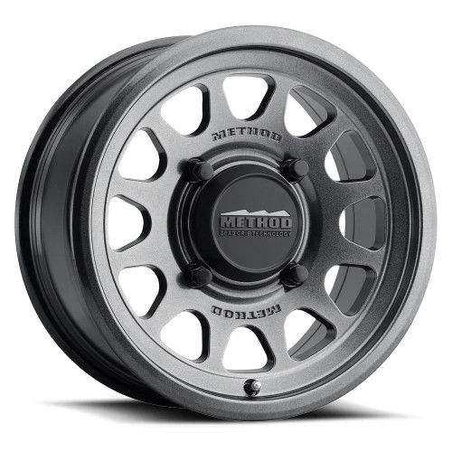  Method Wheels Mr414 Utv Bead Grip Gloss Graphite - 15X10 / 4X156 / +25 Offset 