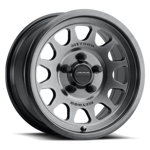  Method Wheels Mr414 Utv Bead Grip Gloss Graphite - 15X10 / 5X4.5 / +25 Offset 