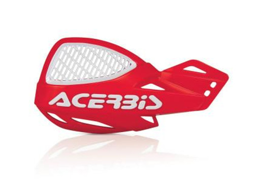  Acerbis Vented Uniko Handguard - Red/White 