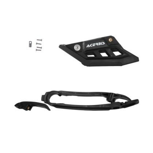  Acerbis 23+ Ktm Sx/Sxf/Xc/Xcf/Exc-F/Xc-W/Xcf-W/ Husq/2024 Gasgas Chain Guide/Slider Kit - Black 