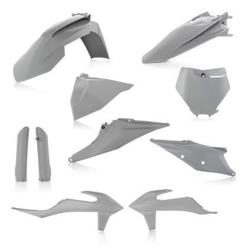  Acerbis 19-22 Ktm 125-450 Sx/ Sx-F/ Xc-F/ Xc/ Xc-Tpi Full Plastic Kit - Gray 