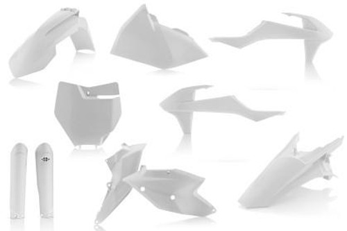  Acerbis 16-18 Ktm 125-450 Sx/ Sx-F/ Xc-F /Xc Full Plastic Kit - White 