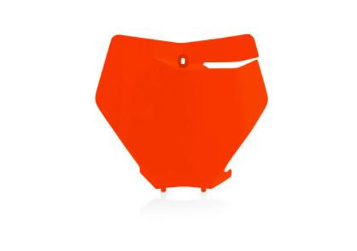  Acerbis 19-22 Ktm 125-450 Xc/ Sx/ Sx-F/ Xc-F/ Xc-Tpi Front Number Plate - 16 Orange 