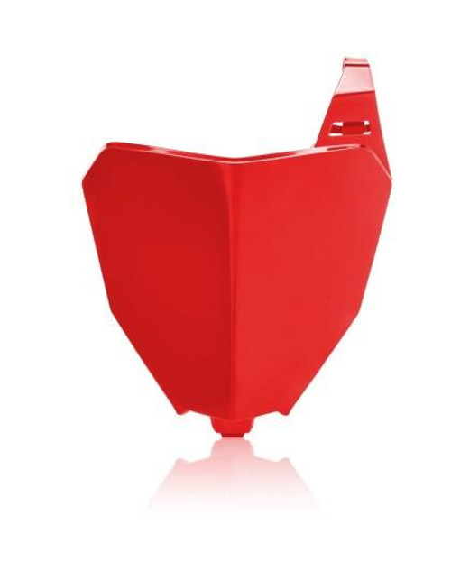  Acerbis 19-22 Honda Crf250r/ Crf250rx/ Crf450r/ Crf450r-S/ Crf450rx Front Number Plate - Cr Red 