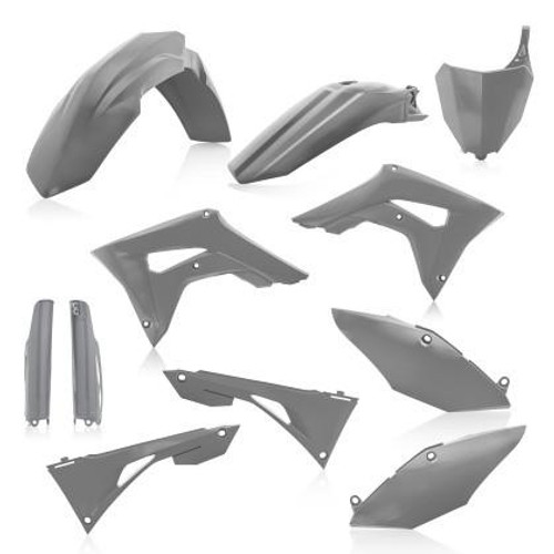  Acerbis 19-22 Honda Crf250r/450R/ Crf450r-S (Includes Airbox Cover) Full Plastic Kit - Gray 
