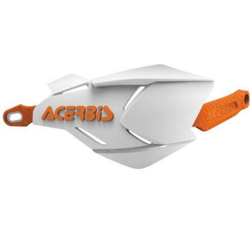  Acerbis X-Factor Handguard - White/Orange 